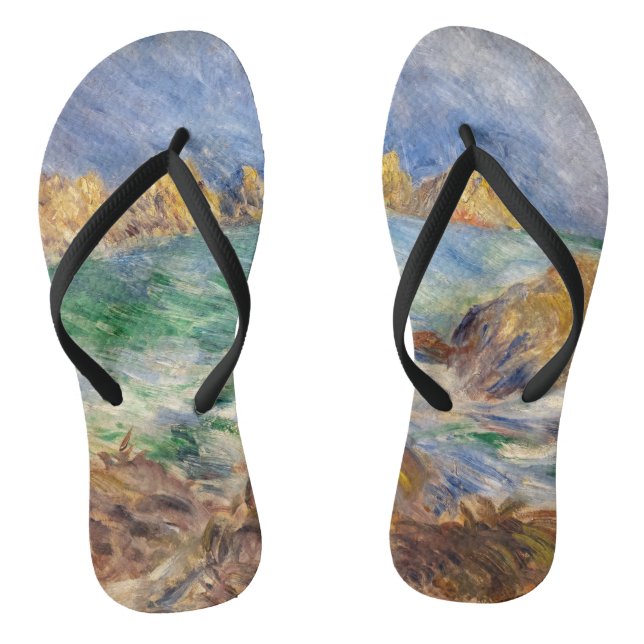 Tongs Pierre-Auguste Renoir - Marine, Guernesey (Semelle)