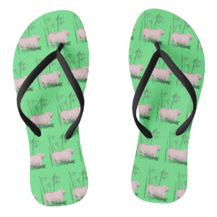Tongs Pig Bamboos Originaux 1 Choisissez la couleur Fem