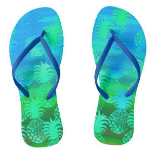 Tongs Pineappa hawaïenne Pukana Sunset Blend