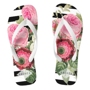 Tongs PixDezines REDOUTE ROSES ROSES ROSES, ANÉMONES, CL