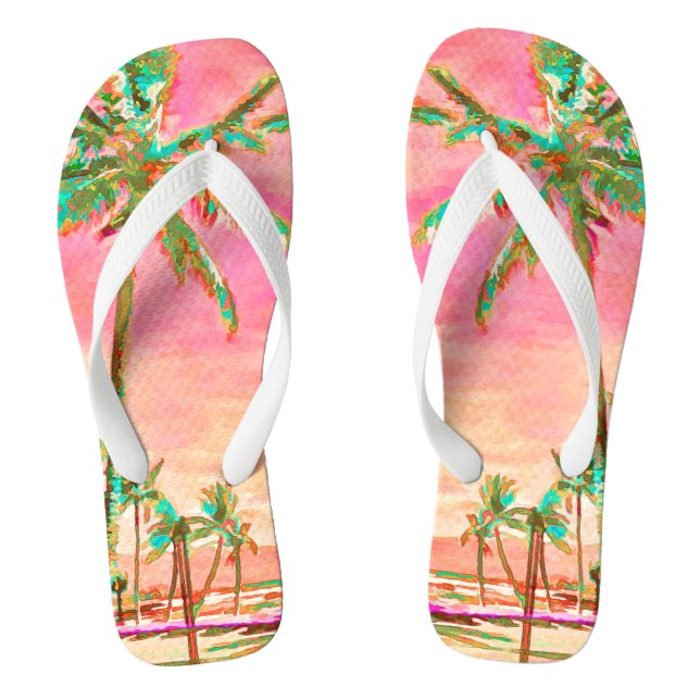 Tongs PixDezines Vintage Hawaii, Mauna Lani Bay (Semelle)