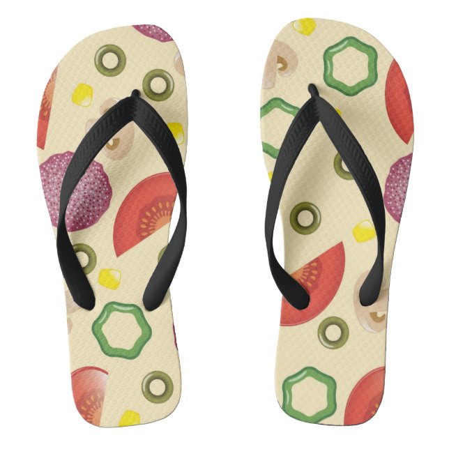 Tongs Pizza Motif 2 (Semelle)