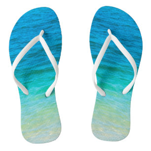 Tongs Plage Modèle personnalisée Vagues de mer Balnéaire