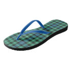 Plaids verts bleus par Janz