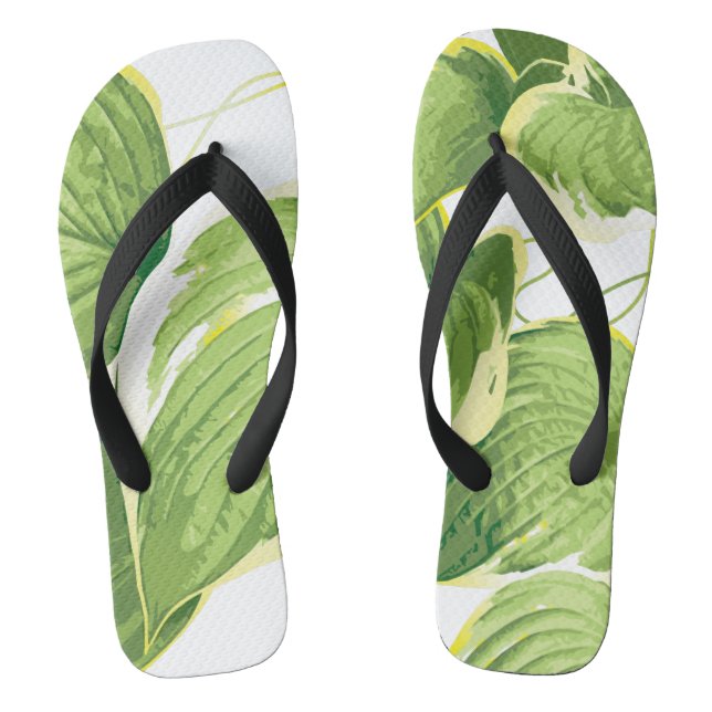 Tongs Plante de Ficus (Semelle)