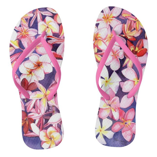 Tongs Plumeria flottante (Semelle)