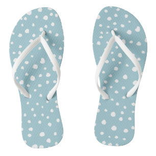 Tongs Points Dalmatiens Bleus, Points Dalmatiens, Impres