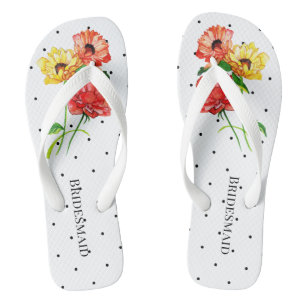 Tongs Pote-mère Polka Dot Floral