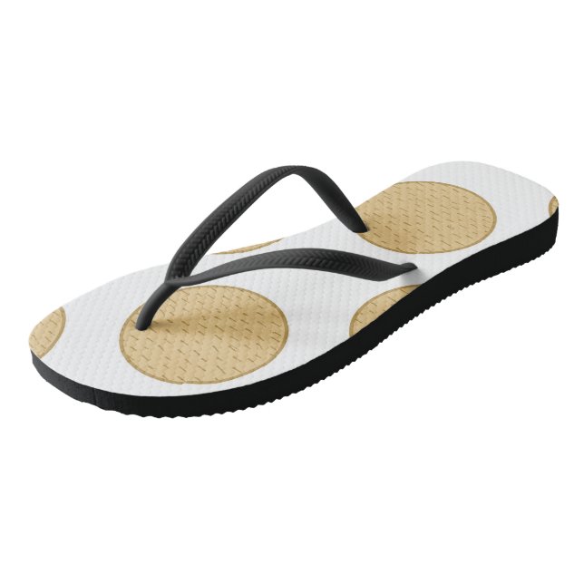 Tongs pour adultes, sangles fines (Incliné)