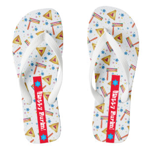 Tongs Purim Festival Juifs cadeaux de vacances Hamantasc