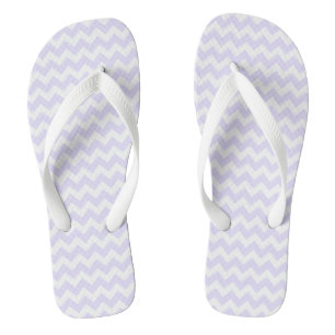 Tongs Purple Chevron