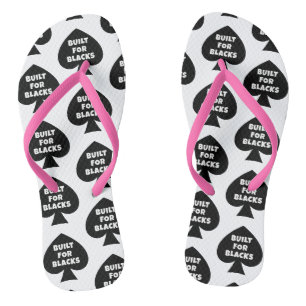 Tongs Queen of Spades construit pour les Noirs