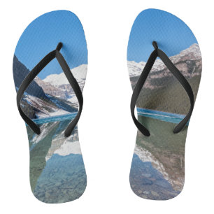 Tongs Réflexion sur Lake Louise - Banff NP, Canada
