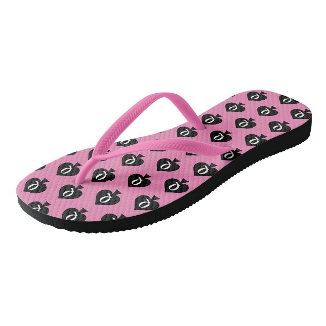 Tongs Reine des pique (Incliné)