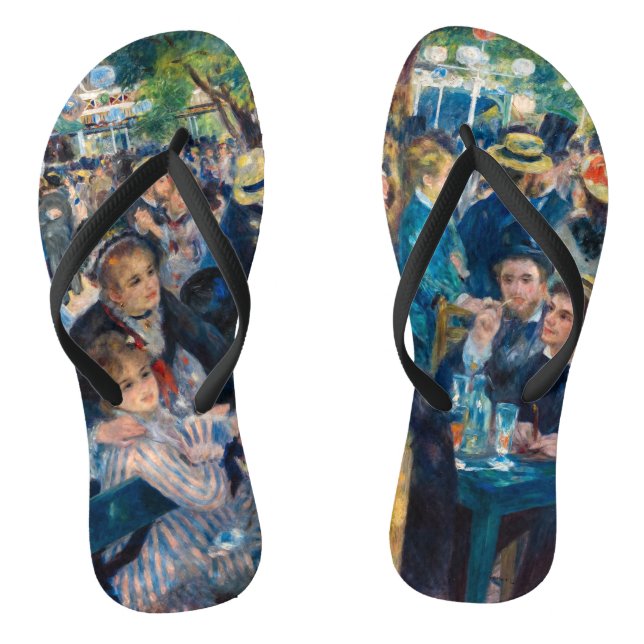 Tongs Renoir - Danse au Moulin de la Galette (Semelle)