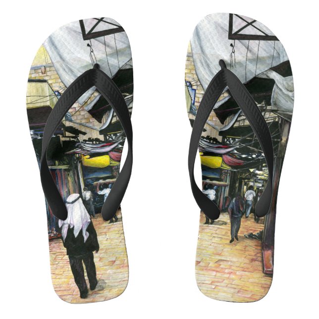 Tongs Rentrer chez soi à travers l'Antiquité, Jérusalem (Semelle)