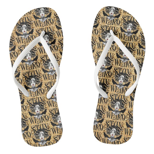 Tongs Restez Bizarre (Semelle)