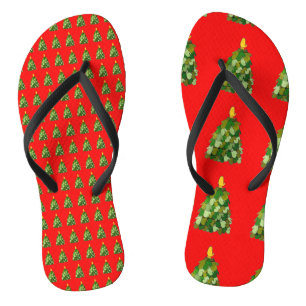 Tongs Retournement de Noël Mitten Tree