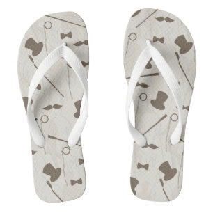 Tongs Rétro motif pour l'homme 2