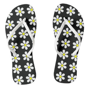 Tongs Retro Summer Daisy Flip Flops Sandales