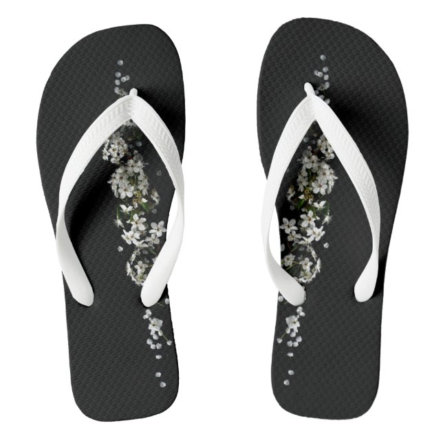 Tongs rose blanche (Semelle)