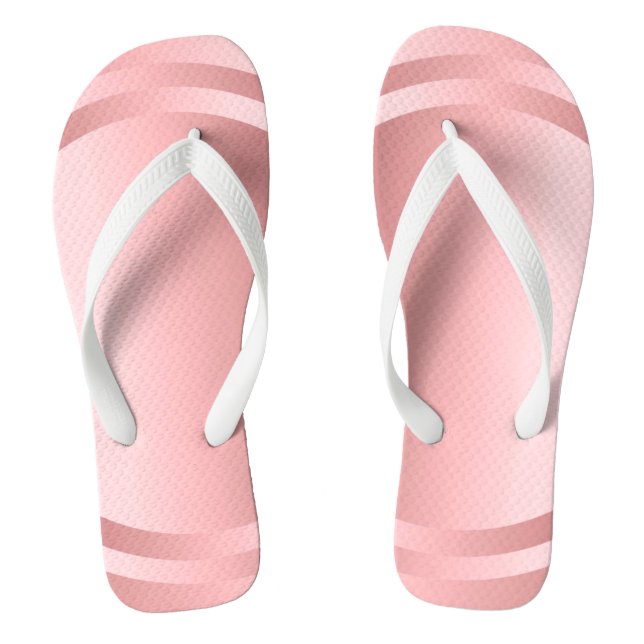 Tongs Rose Gold Glamor Modèle tendance moderne élégant (Semelle)