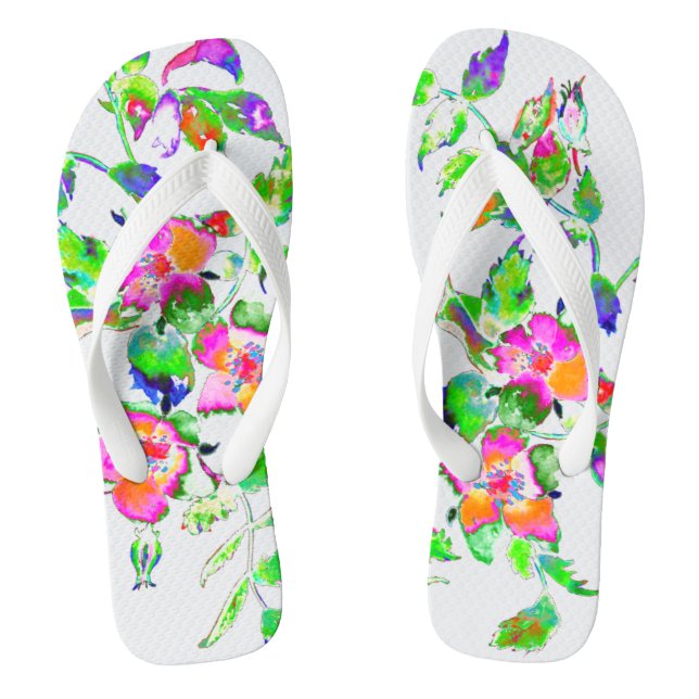 Tongs Rose rose vintage (Semelle)