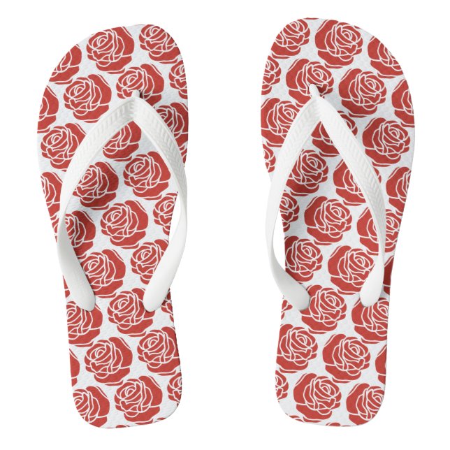 Tongs Roses rouges (Semelle)