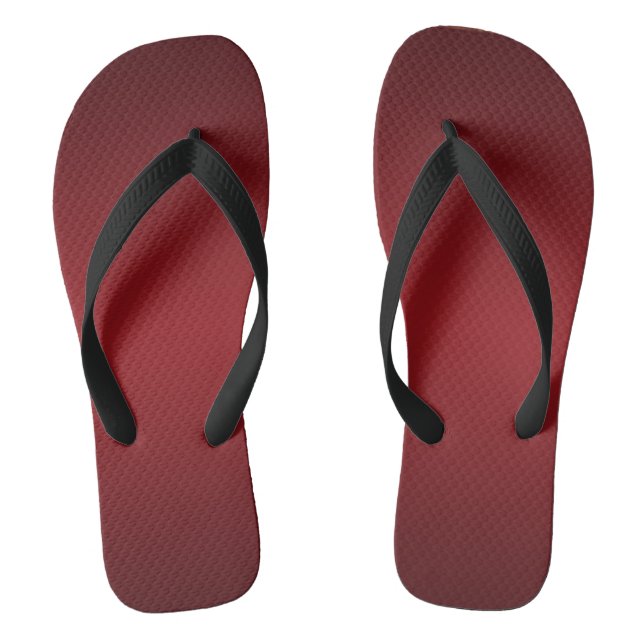 Tongs Rouge dégradé Henné Brûlé (Semelle)
