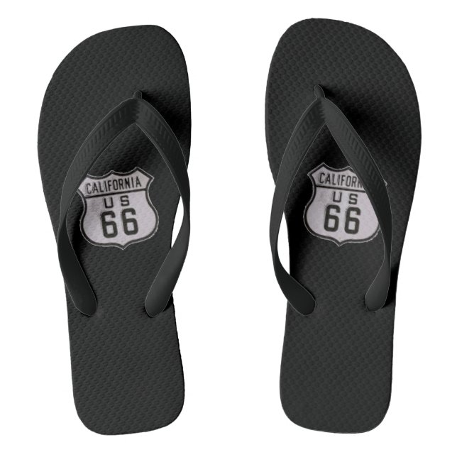 Tongs ROUTE 66 Flip-Flops (Asphalte) (Semelle)