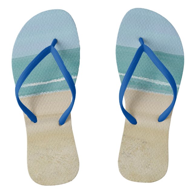 Tongs Sable Beach Ocean Wales Flip Flops (Semelle)