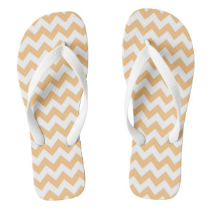 Tongs Sandales à motifs Chevron