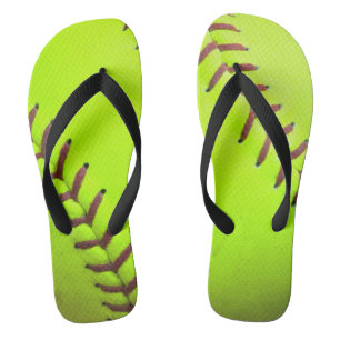 Tongs Sandales à talon plat jaune Pitch 8U 10