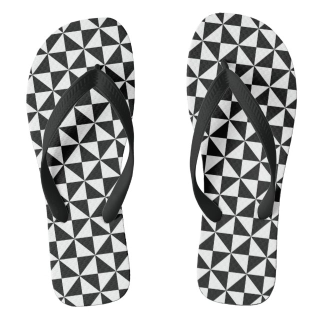 Tongs sandales géométriques à triangles (Semelle)