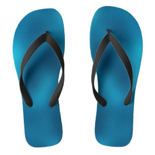 Tongs Sandales plates bleues conservatrices personnalisé