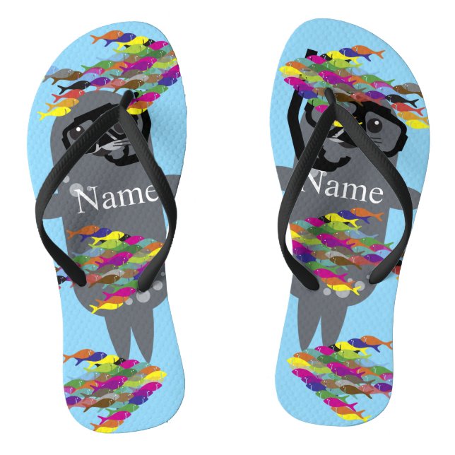 Tongs Sceau gris Thunder_Cove (Semelle)