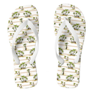 Tongs Shack tropical et paumes