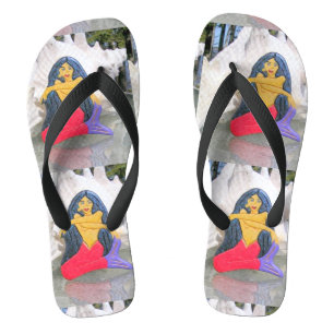 Tongs sirènes tantriques assises