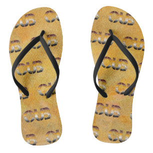 Tongs SlipperyJoe's ourson culturellement ancré LGBTQIA+