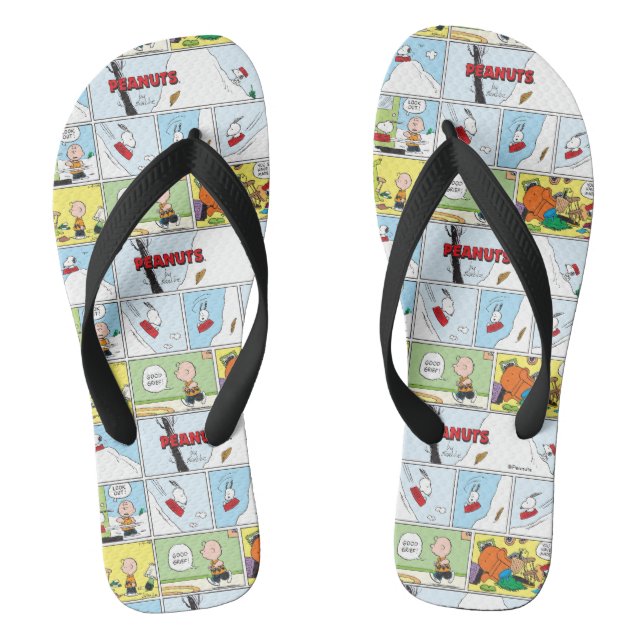 Tongs Snoopy Sled Riding Food Dish (Semelle)