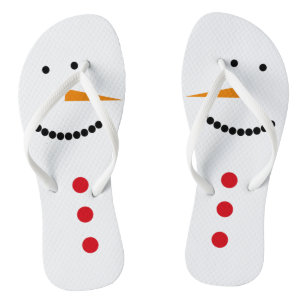 Tongs Snowman minimaliste