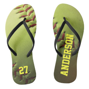 Tongs Sofball Jaune