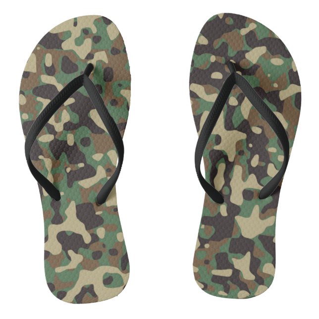 Tongs Soldat Joe GI Camouflage Flip Flops (Semelle)