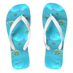 Tongs Sous la mer
