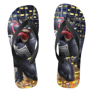 Tongs Spider-Man   Venom Sautant vers l'avant