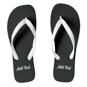 Tongs Stylish-Sandales avec Ajouter du texte Imprimé lar