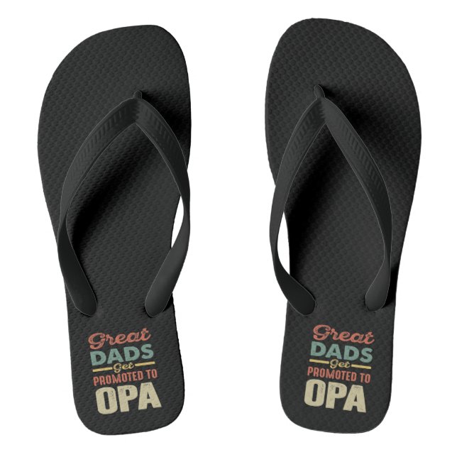 Tongs Super Papas Sont Promus En Opa Cadeau Hommes (Semelle)