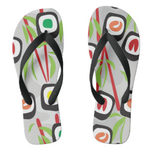 Tongs Sushi Motif
