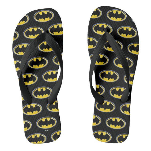 Tongs Symbole Batman | Logo classique (Semelle)