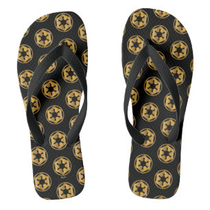 Tongs Symbole impérial d'or